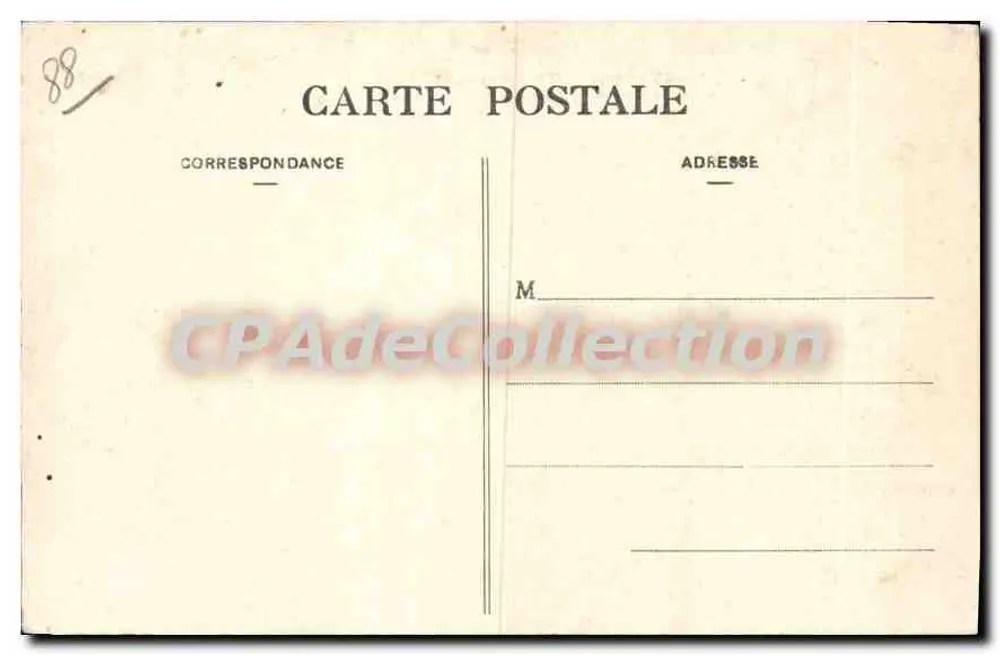 Remiremont — Die Abtei und der Kirchenschiff — C. Les Vosges, n°222 - Rückseite