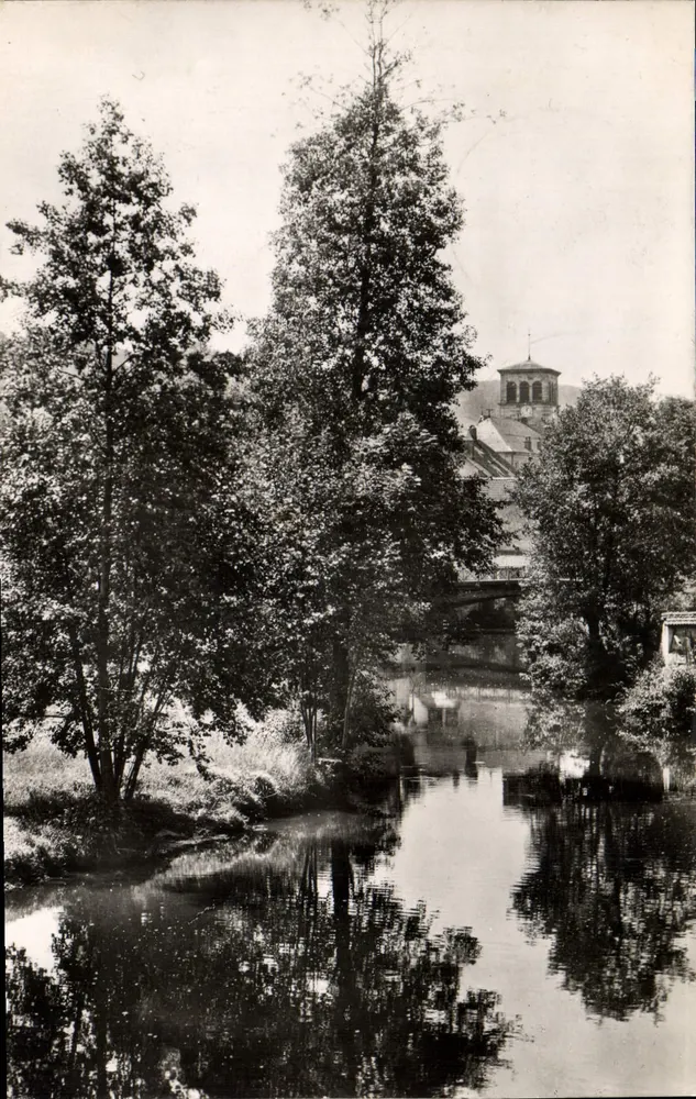 Fontenoy-le-Château (Vosges) — Die Kirche von der Coney gesehen — Edition Décailloz - Vorderseite