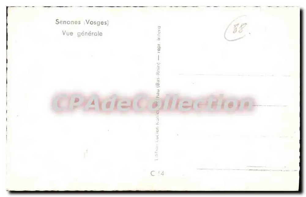 सेनोन्स (वोस्ग) — सामान्य दृश्य — अनुमति नहीं — C 14 - पीछे
