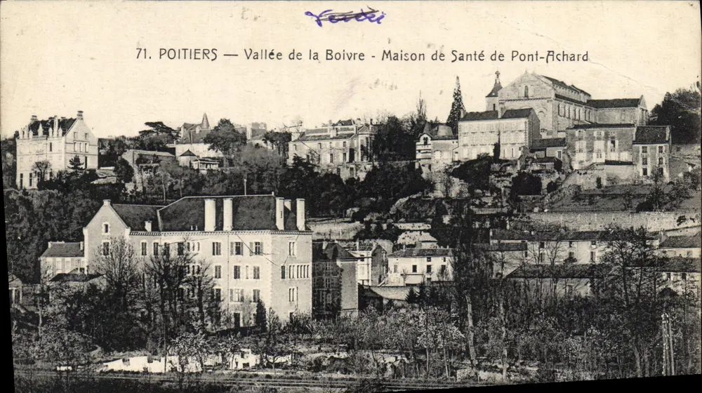 Poitiers — Tal der Boivre — Maison de Santé de Pont-Richard - Vorderseite