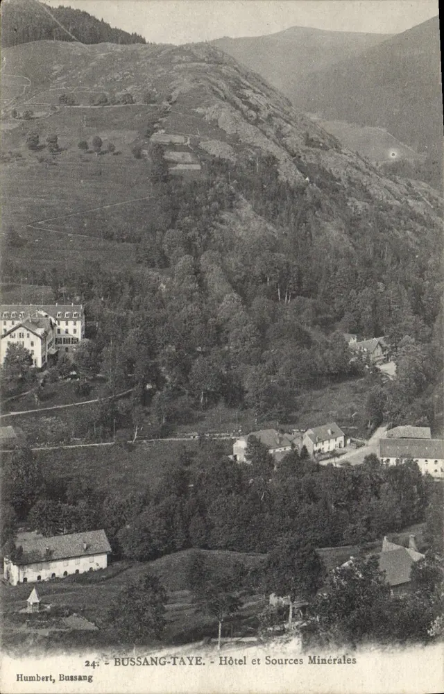 Bussang-Taye - Hotel und Mineralquellen - Humbert, Bussang - Vorderseite