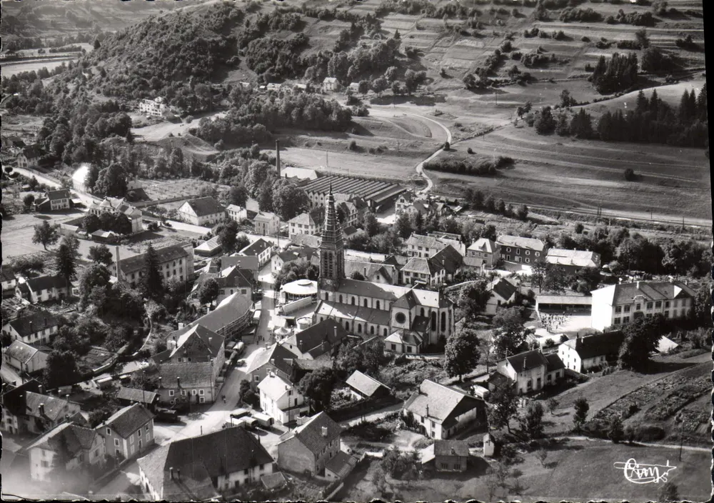ST-MAURICE-sur-MOSELLE (Vosges) — Panoramatische Luftaufnahme — Aériennes 'GIM' Editions, Mâcon - Vorderseite