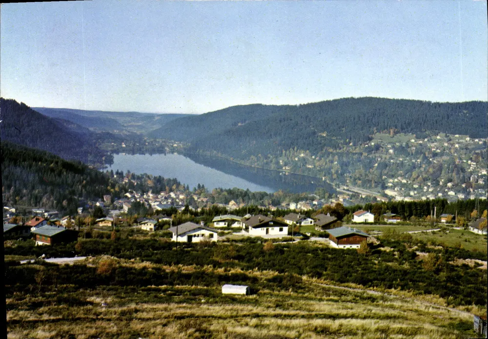 Gérardmer — Aussicht vom Restaurant 'La Bourrasque' — Klimastation, n°38, Pierron Druckerei - Vorderseite