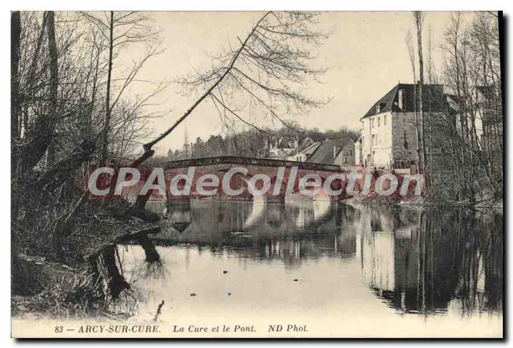 Arcy-sur-Cure — A Cure e o Ponte — ND Phol. - Frente