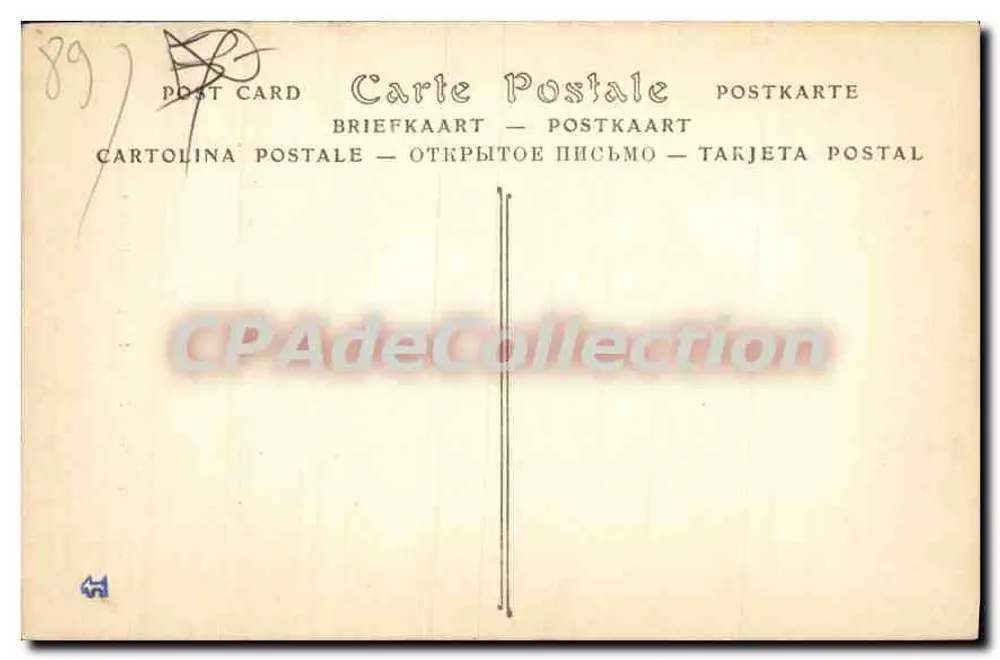 Arcy-sur-Cure — O castelo — Fot. ND Chatenay - Verso