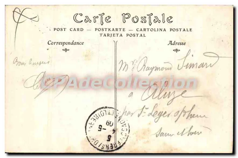 Arcy-sur-Cure — Entrada das Grutas — ND Fot. n°30 - Verso