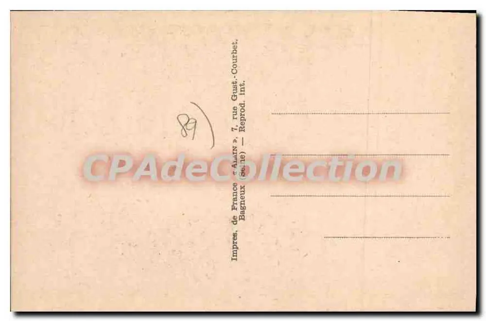 चांप्लोस (योन) - 1914-1918 के लिए मृत सैनिकों के स्मारक — अलेन - पीछे