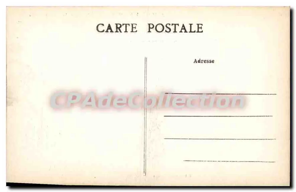 Mailly-le-Château — Die Turm des alten Schlosses — Sammlung J. Da - Rückseite