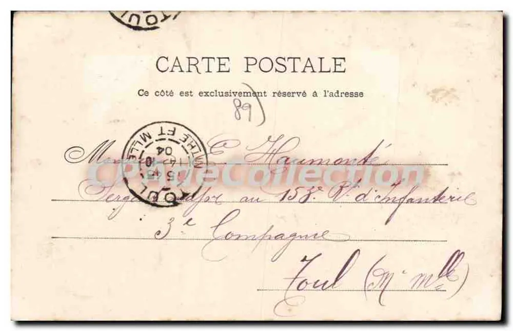 Avallon — Les Fondereaux — editor não visível - Verso