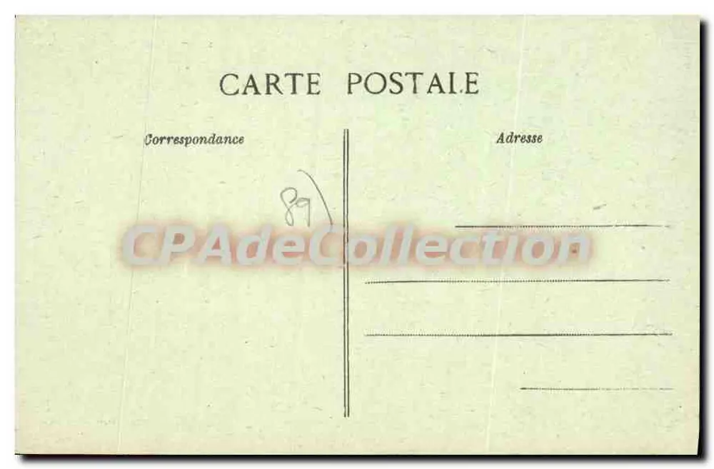 Pittoreske Ansicht — Route von Saint-Martin-du-Tertre — Cliché Rigoureau, Sens - Rückseite