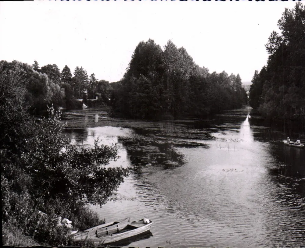 Die Insel Vincelottes — Vincelles (Yonne) — Foto-Sammlung - Vorderseite