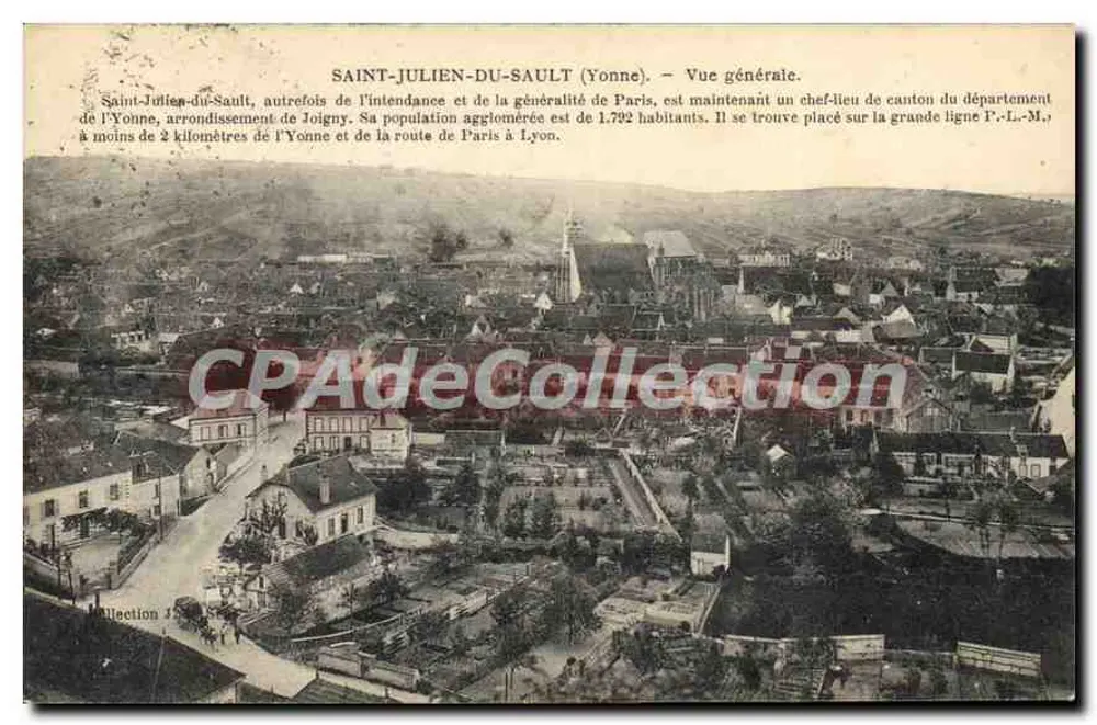 Saint-Julien-du-Sault (Yonne) — Vista geral — editor desconhecido, número de série não visível - Frente