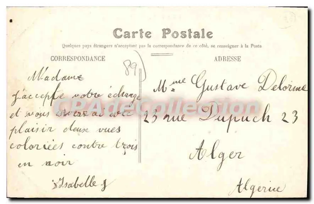 Sens — Place du Marché, Les Halles — Editor anônimo, n° 48 - Verso