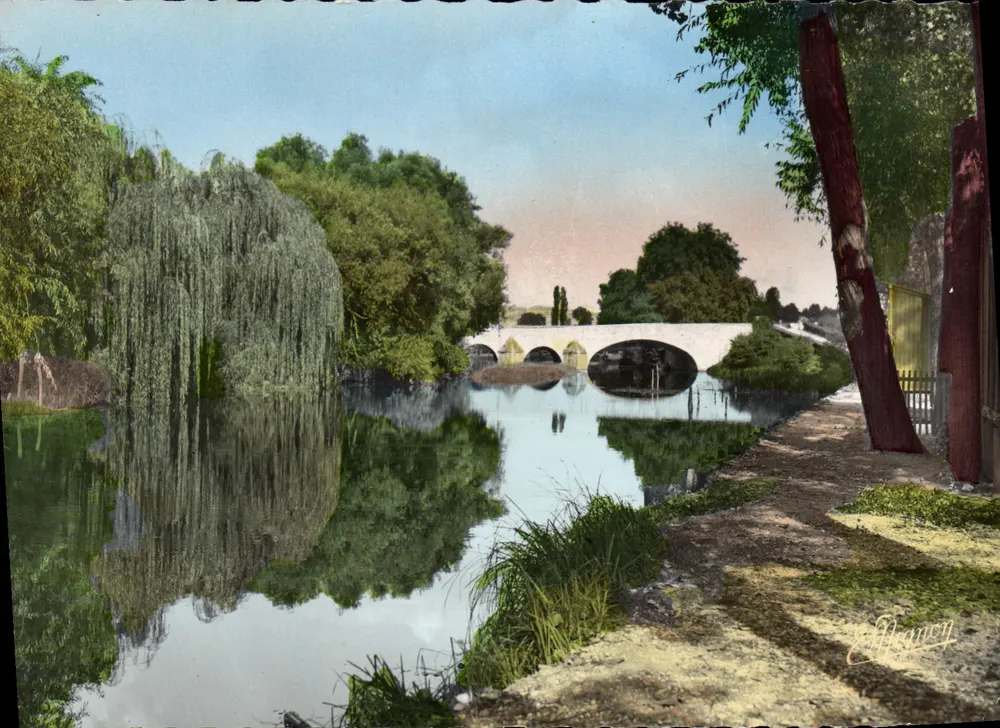 Villeneuve-sur-Yonne — La Fausse Rivière — Édition E. Mianon - Vorderseite