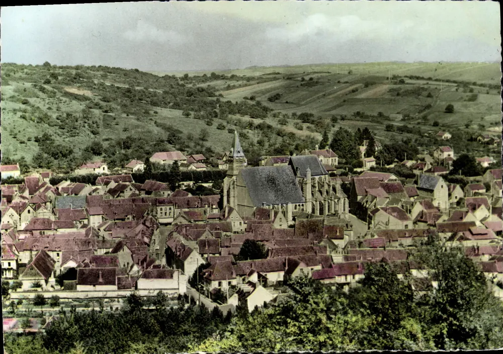 Saint-Julien-du-Sault — visão geral — Edições COLLIT, Tannay (Nièvre) n°1670 - Frente