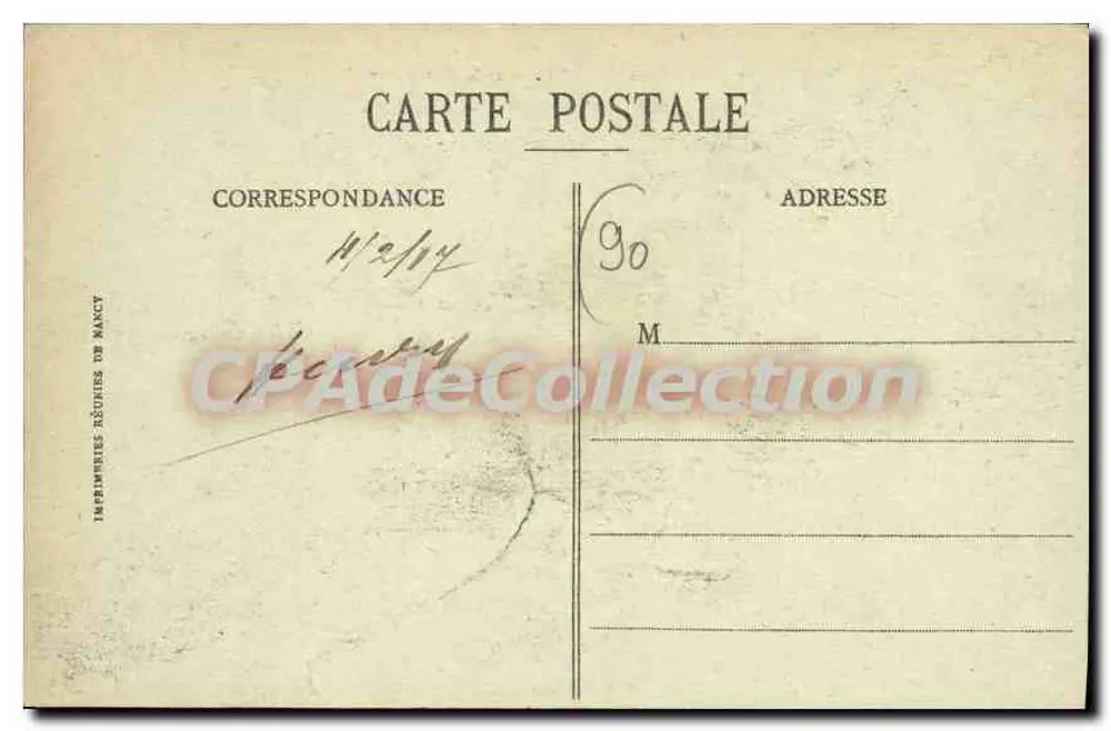 Giromagny — Allgemeiner Blick (Nördlicher Teil) — Édition K. Mayer, 40, Av. de France, Mancy - Rückseite