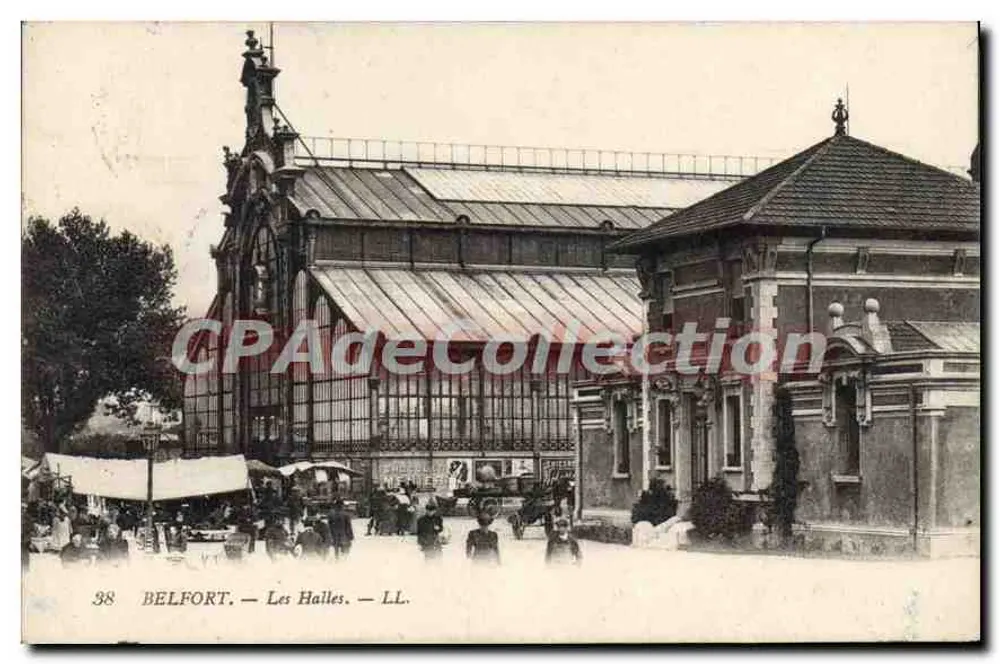Belfort — Les Halles — LL. — nr 38 - Awers