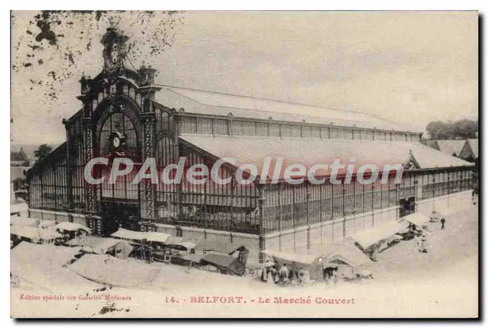 Belfort - O Mercado Couvent — Edição especial das Galerias Molieres, n°14 - Frente