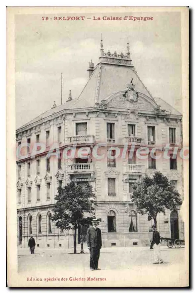 Belfort — La Caisse d'Epargne — Speciale editie van de Moderne Galerijen - Voorkant