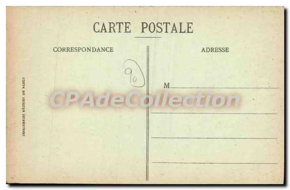 Belfort - Escolas da Rue de Chateaudun — Edição E. Mayor, 49, faub. de France, Belfort - Verso