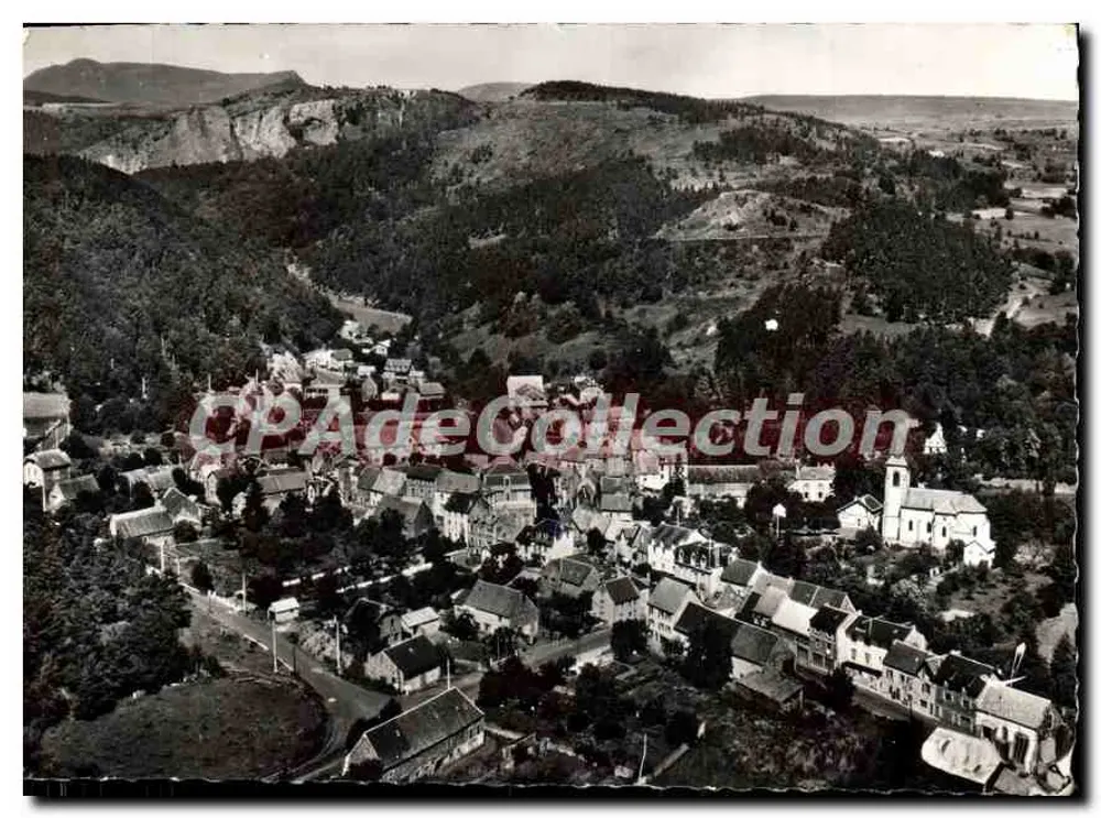 Vista aérea de Murol — Puy-de-Dôme — Edição Lapie, n°63 - Frente