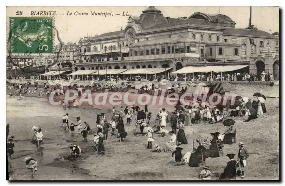 Biarritz — Das Municipale Casino — LL - Vorderseite
