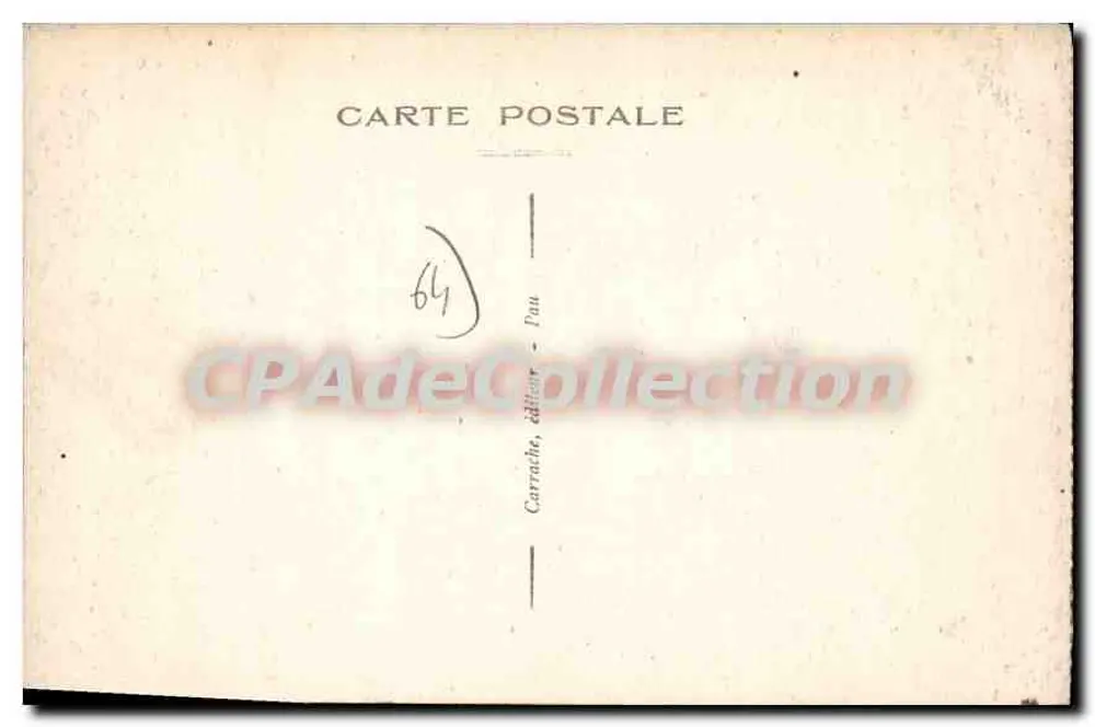 Oloron-Sainte-Marie (B.P.) — Alte Häuser am Gave d'Aspe — C.C. 3 - Rückseite