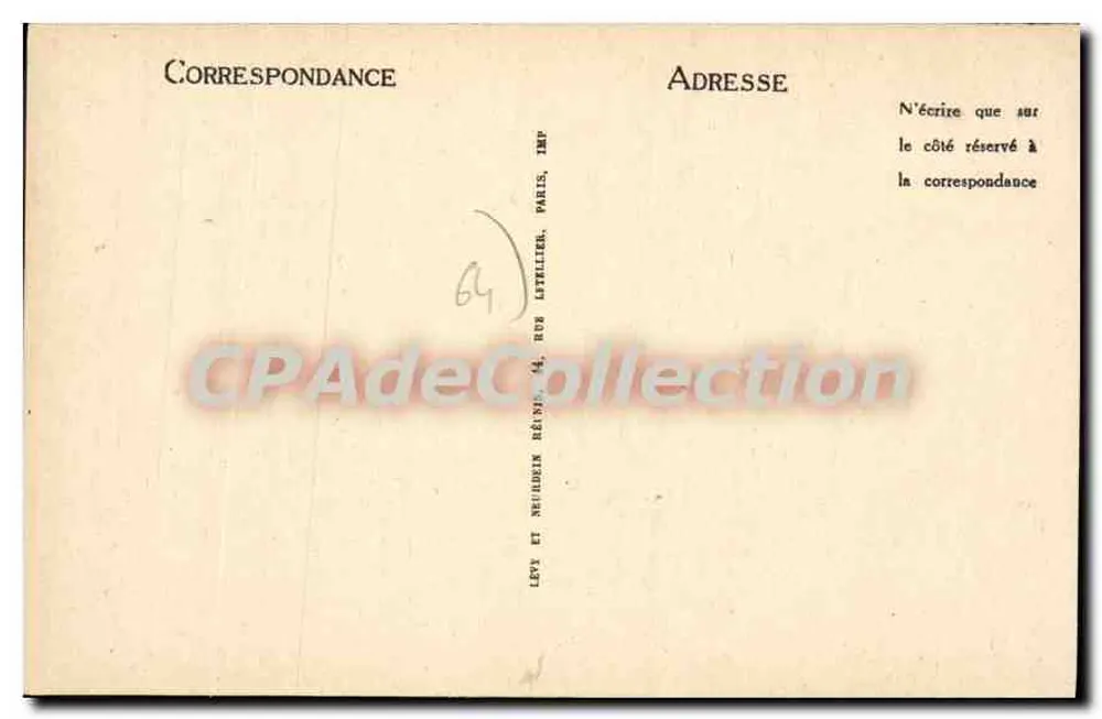 Bayonne — Os Margens da Nive — LL - Verso