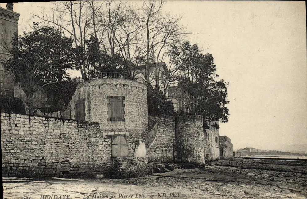 Hendaye — A Casa de Pierre Loti — ND Phot - Frente