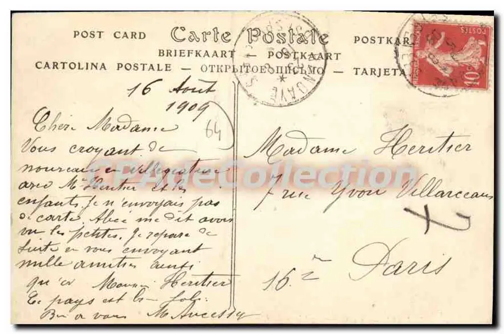 Hendaye — A Casa de Pierre Loti — ND Phot - Verso