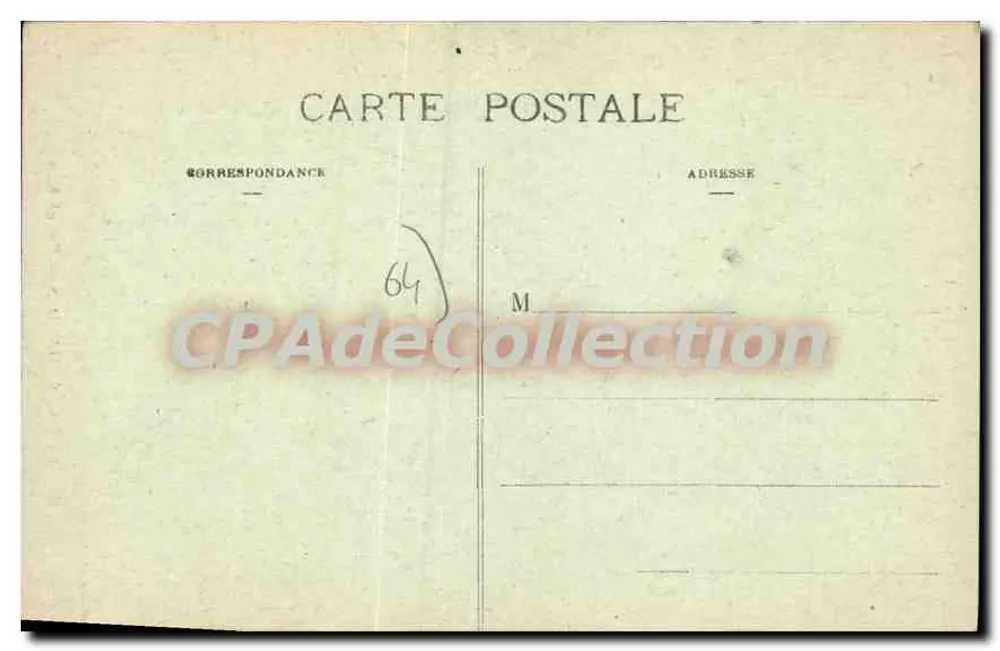Eaux-Chaudes — Vista geral — editor C. C. - Pau - Verso