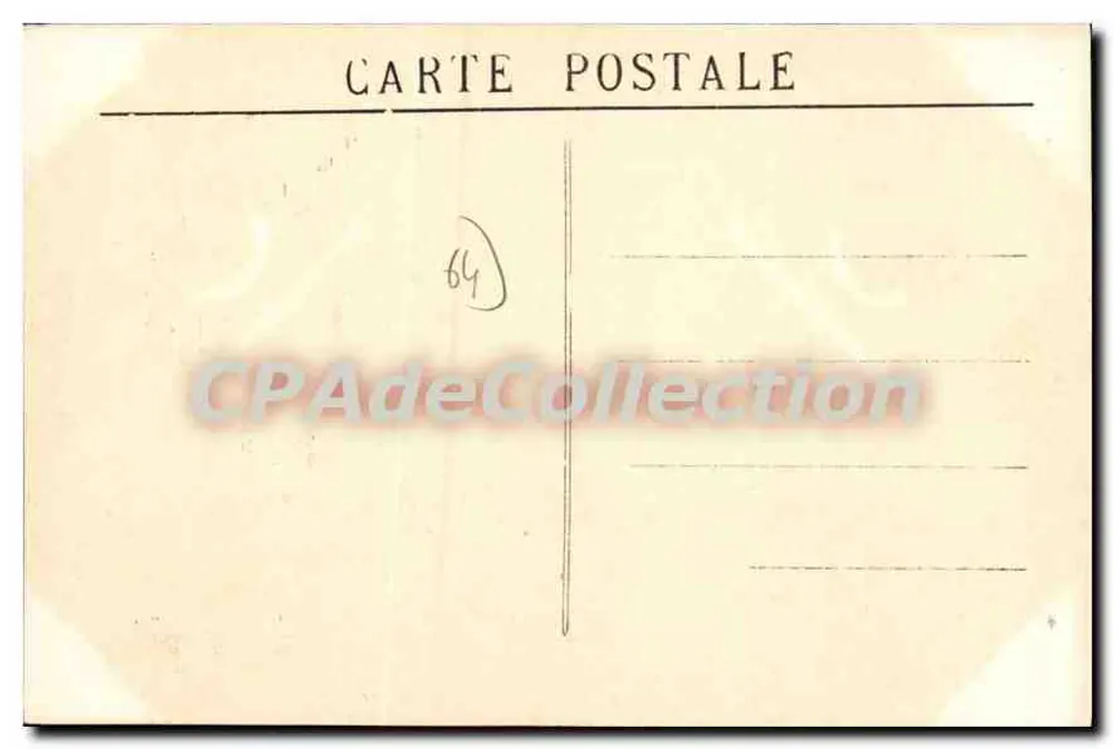 PAU — Die Seilbahnstation und Avenue Léon-Say — Edition Galeries Modernes, n°16 - Rückseite