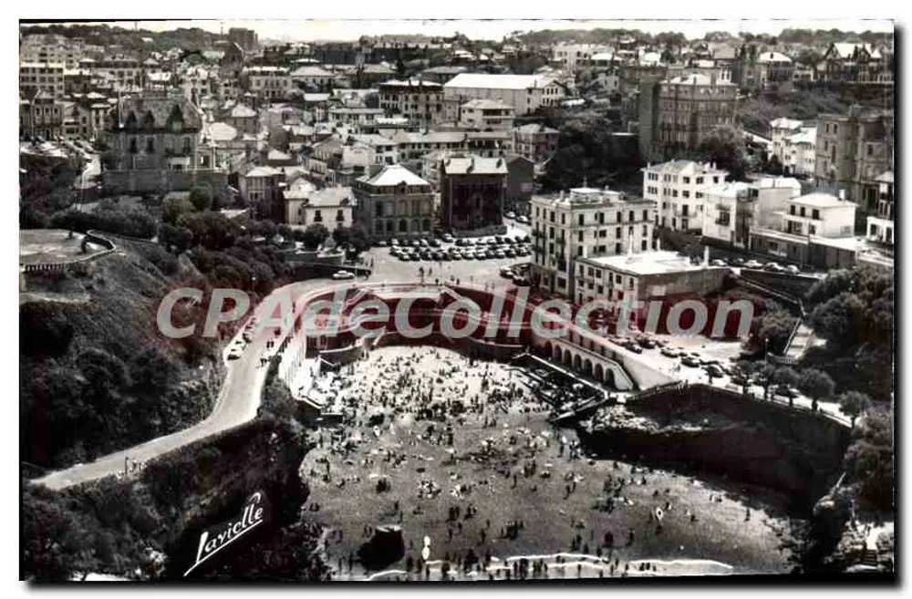 Biarritz — Allgemeiner Blick auf den Port-Vieux-Strand — Lavielle, Verlag - Vorderseite