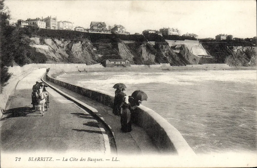 Biarritz — A Costa dos Bascos — LL. N°79 - Frente