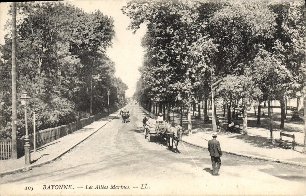 Bayonne — As Alées Marinas — LL. — n°105 - Frente