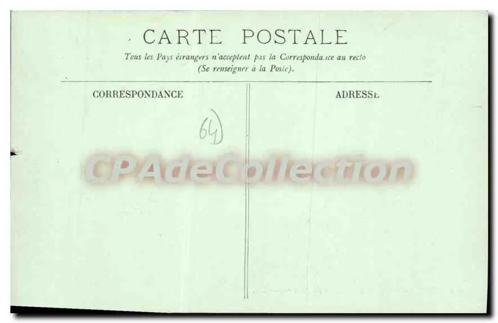 Pau — Ansicht von der Plaine de Billière — LL. n° 179 - Rückseite