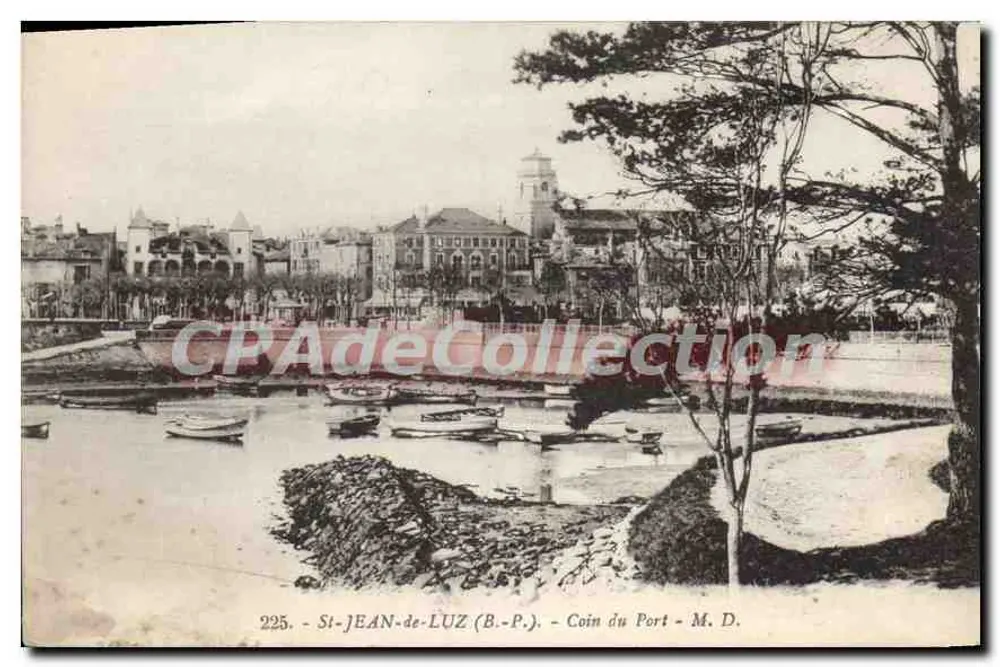 St-Jean-de-Luz (B.P.) - Ecke des Hafens - M. D. - Nr. 225 - Vorderseite