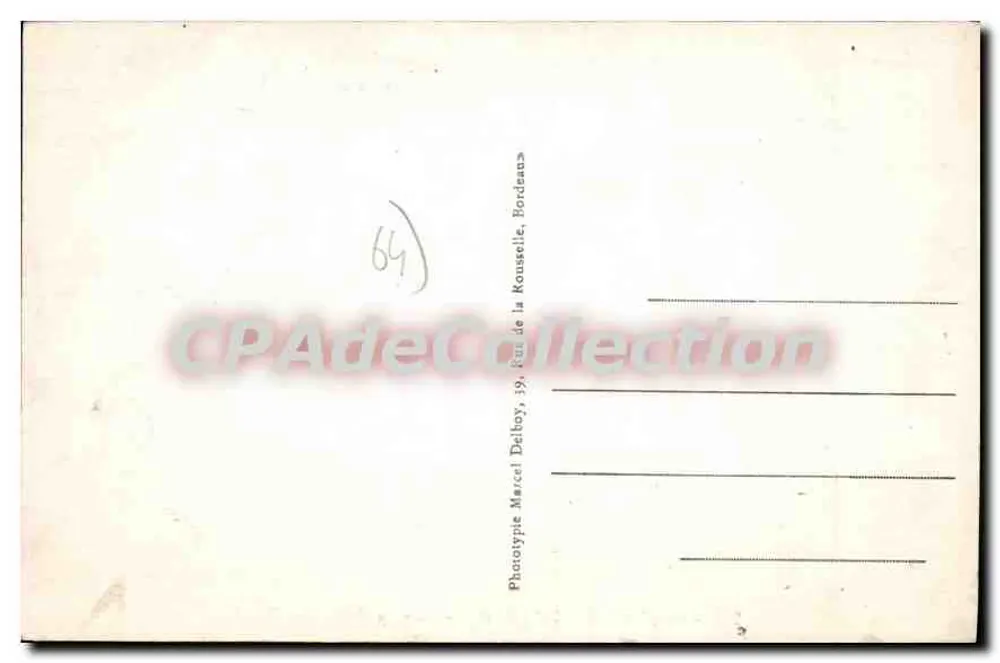 St-Jean-de-Luz (B.P.) - Ecke des Hafens - M. D. - Nr. 225 - Rückseite