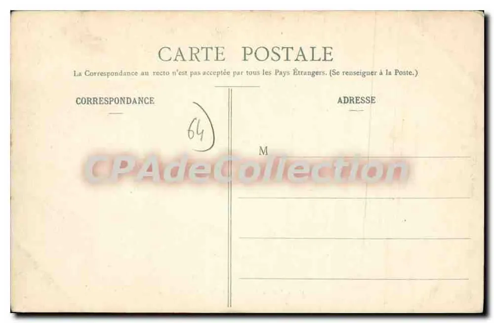 Bayonne - O Cais de Lesseps — Coleção Gorce, fot.-edição Talence (Gironde), n°14 - Verso