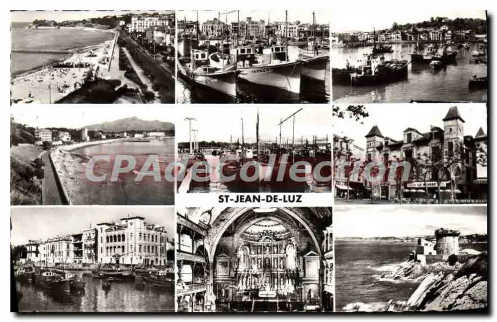 St-Jean-de-Luz — Panoramablick — CPAdeCollection - Vorderseite