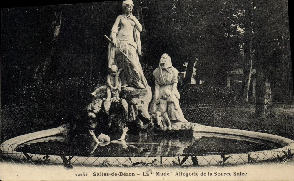 Salies-de-Béarn — Die « Mude » Allegorie der Salzquelle — Verleger J. Jacke, Nr. 12262 - Vorderseite