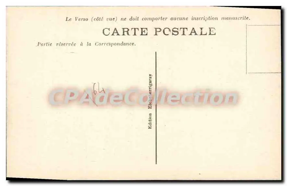 Saint-Mauléon (B.P.) — Uitzicht op de Gave « Le Saison » — Uitgave Édouard Garry - Achterkant