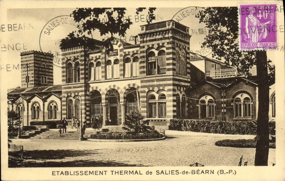 Thermisches Institut von Salies-de-Béarn — B.P. — Verleger nicht sichtbar - Vorderseite