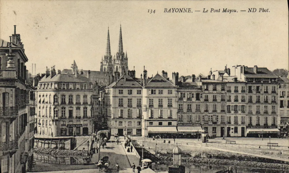 Bayonne — O Ponte Mayou — ND Phot. - Frente