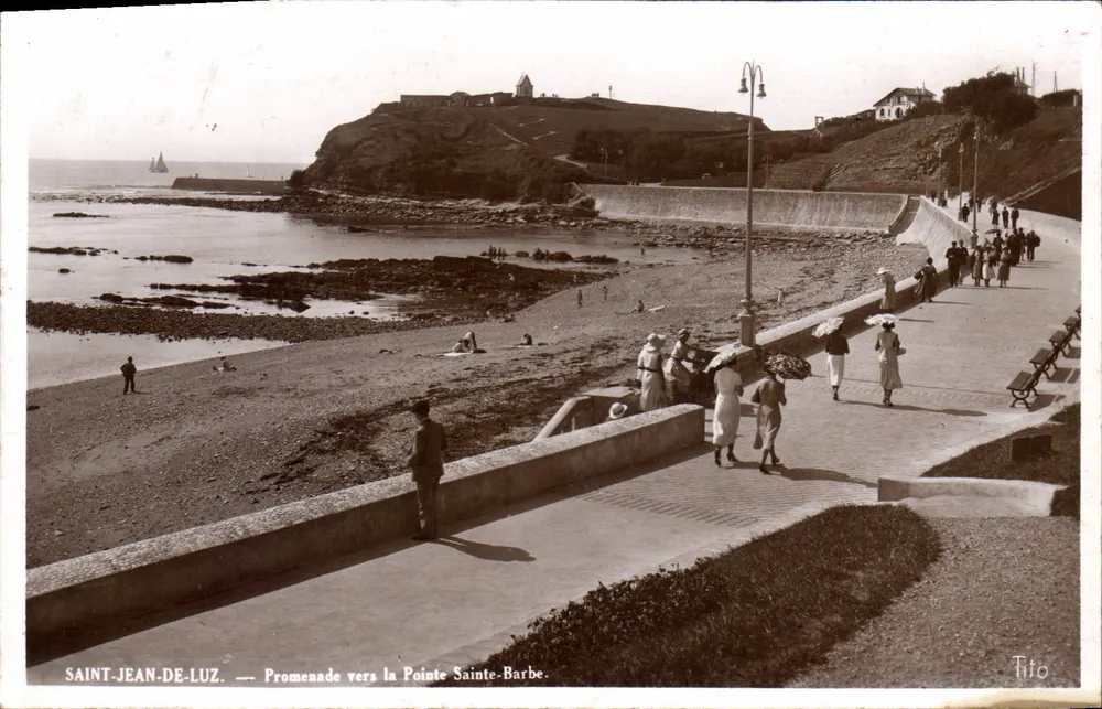 Saint-Jean-de-Luz — Promenade in Richtung Pointe Sainte-Barbe — Tito - Vorderseite