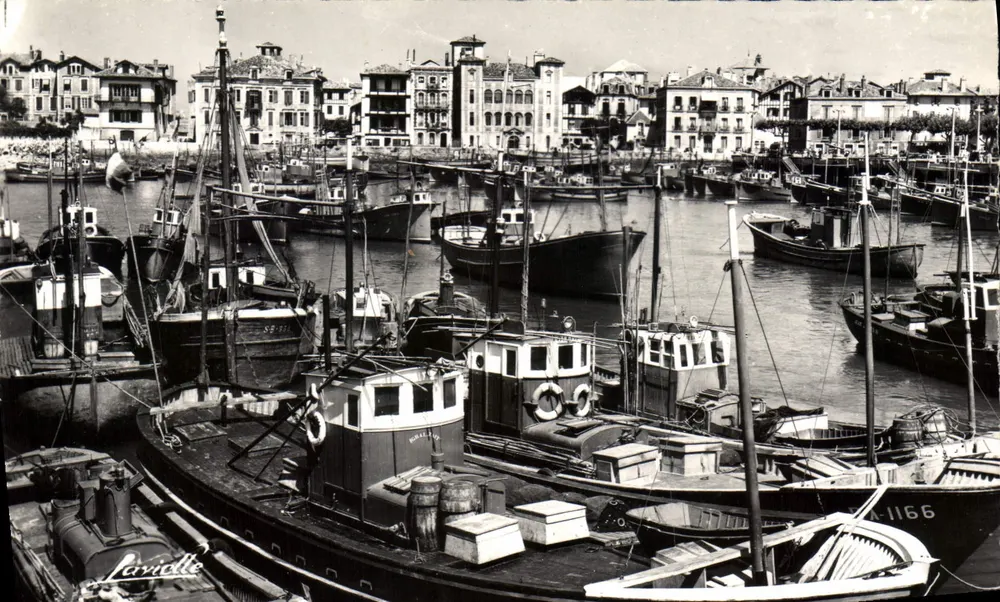 Saint-Jean-de-Luz — Hafen der Infanta's House — Verlag L. Lavielle - Vorderseite