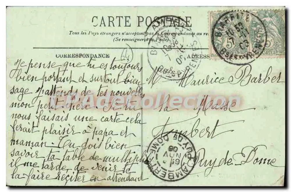 Blarritz — Pescadores de Caranguejos — LL. n°61 - Verso