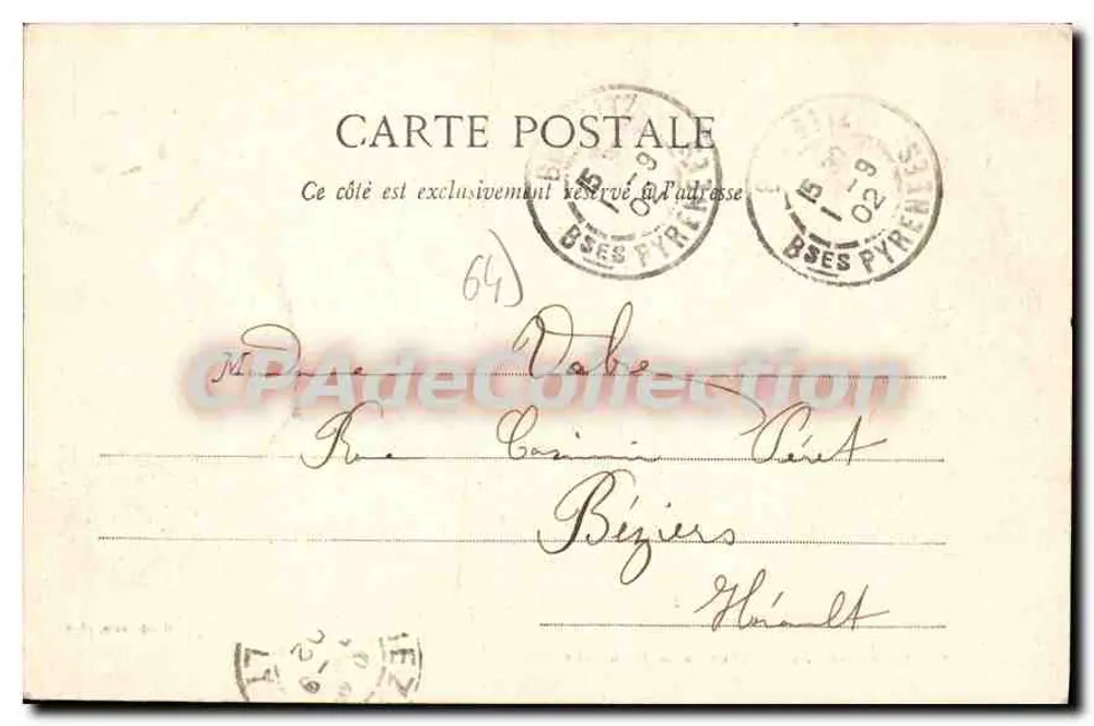 Biarritz - O Rocher de la Vierge & a Roche percée — Mendilboure, fot. - Verso