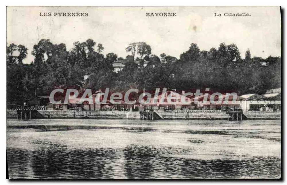Bayonne — A Cidadela — Os Pirineus — Editor desconhecido - Frente