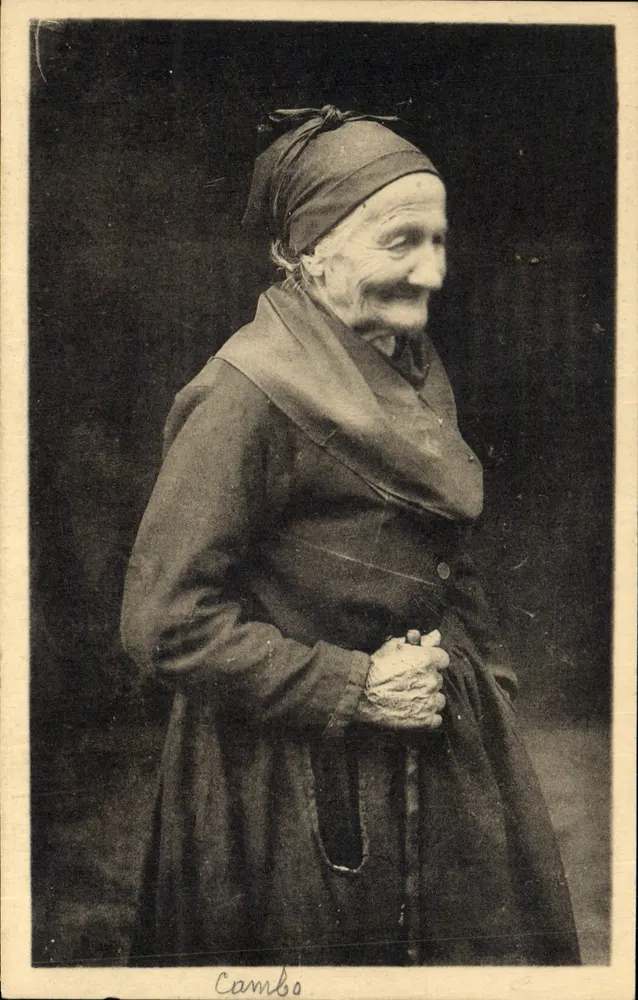 Cambo-les-Bains — Eine alte Landfrau — Verlag: Léteiller, Paris - Vorderseite
